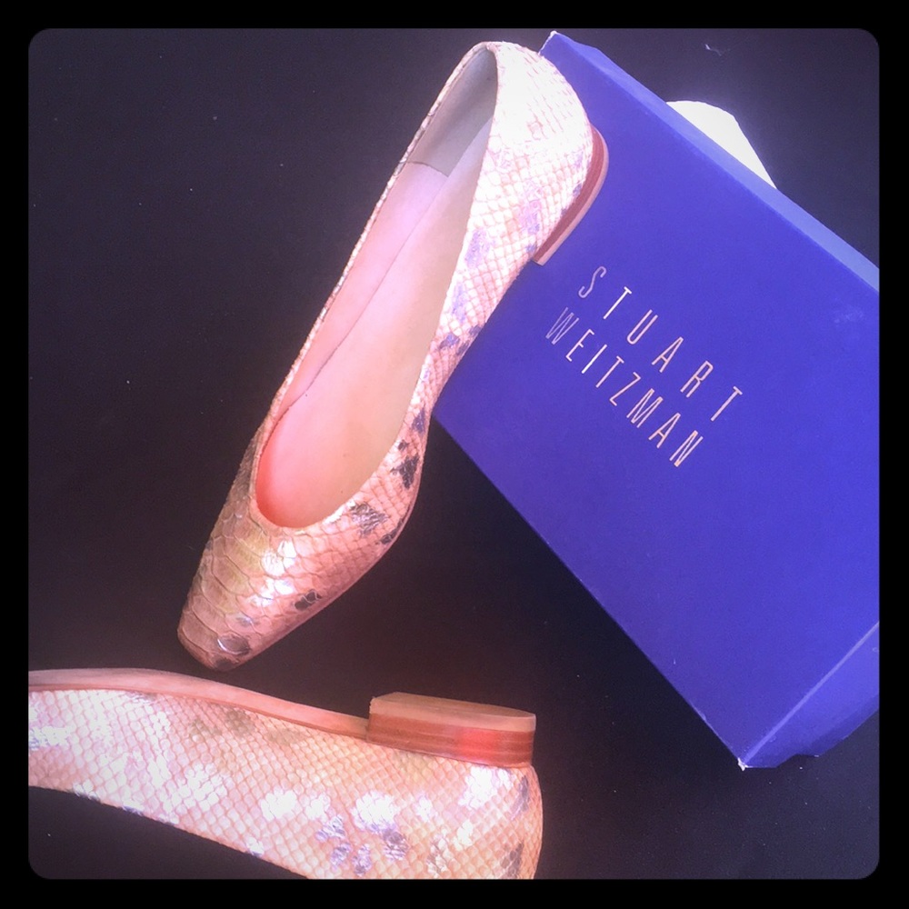 Stuart weitzman flat shoes